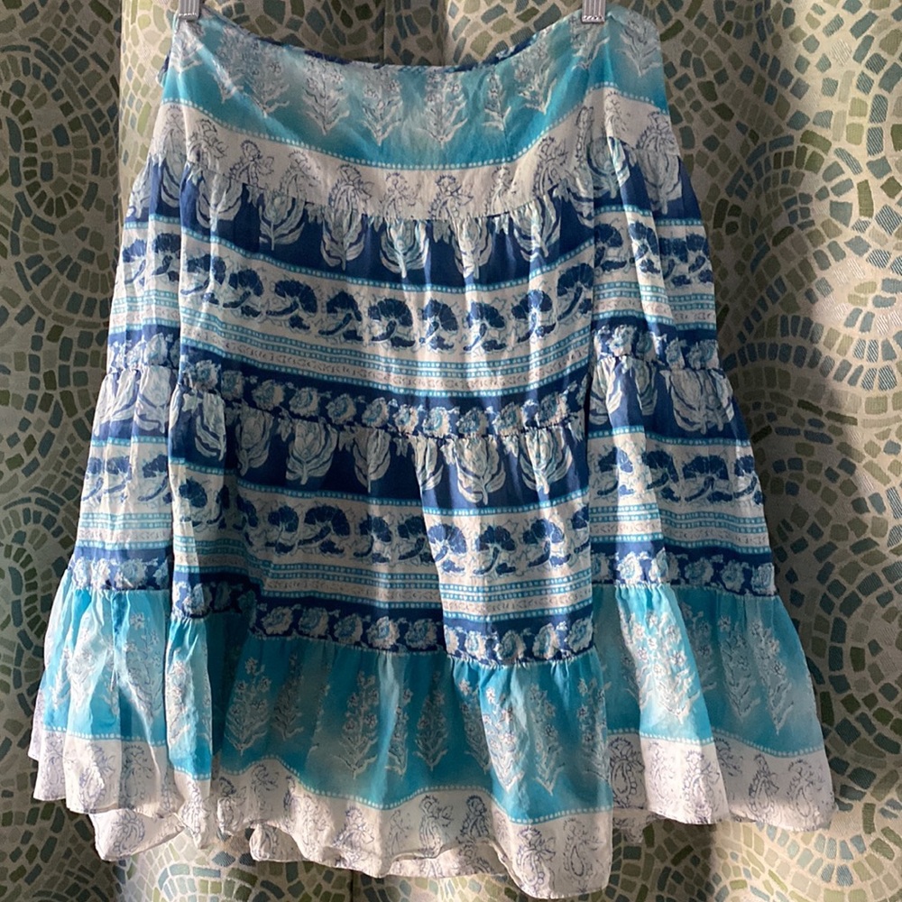 Chaps Cotton Skirt 14 - Picture 5 of 6